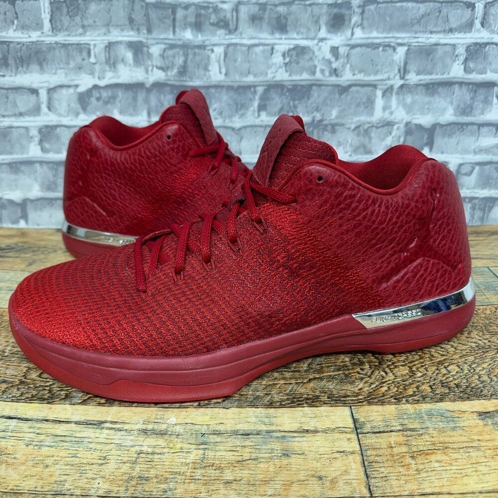 Nike Air Jordan Jordan XXXI 31 Low Chicago Away Triple Red 897564-601 Mens Sz 15